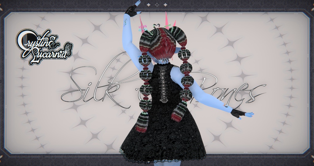 Silk & Bones - Gothic Lolita Dress for VRoid