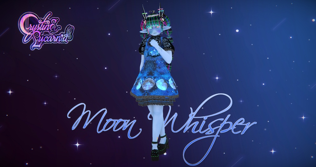 Moon Whisper - Lolita Dress for VRoid
