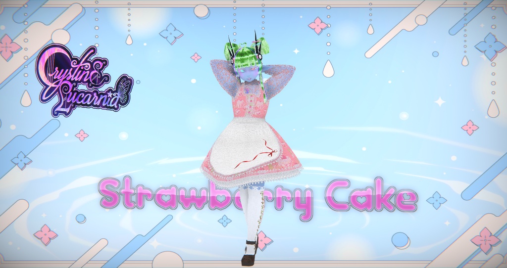 Strawberry Cake - Lolita Dress for VRoid