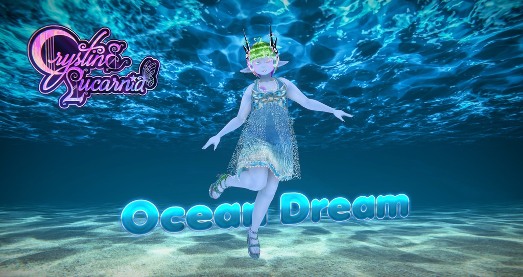 Ocean Dream - Lolita Dress for VRoid