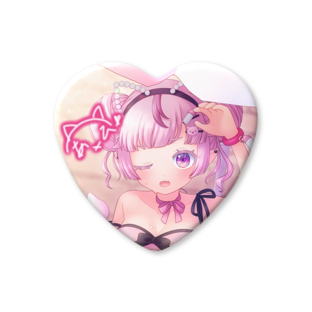 3周年記念♥ハートバッジ