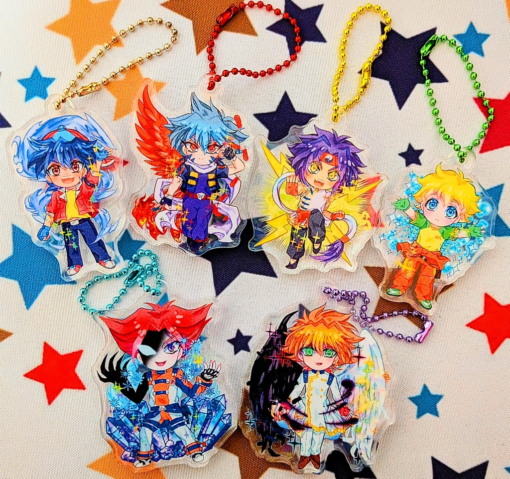 爆ベイキャラ ホログラムアクキー