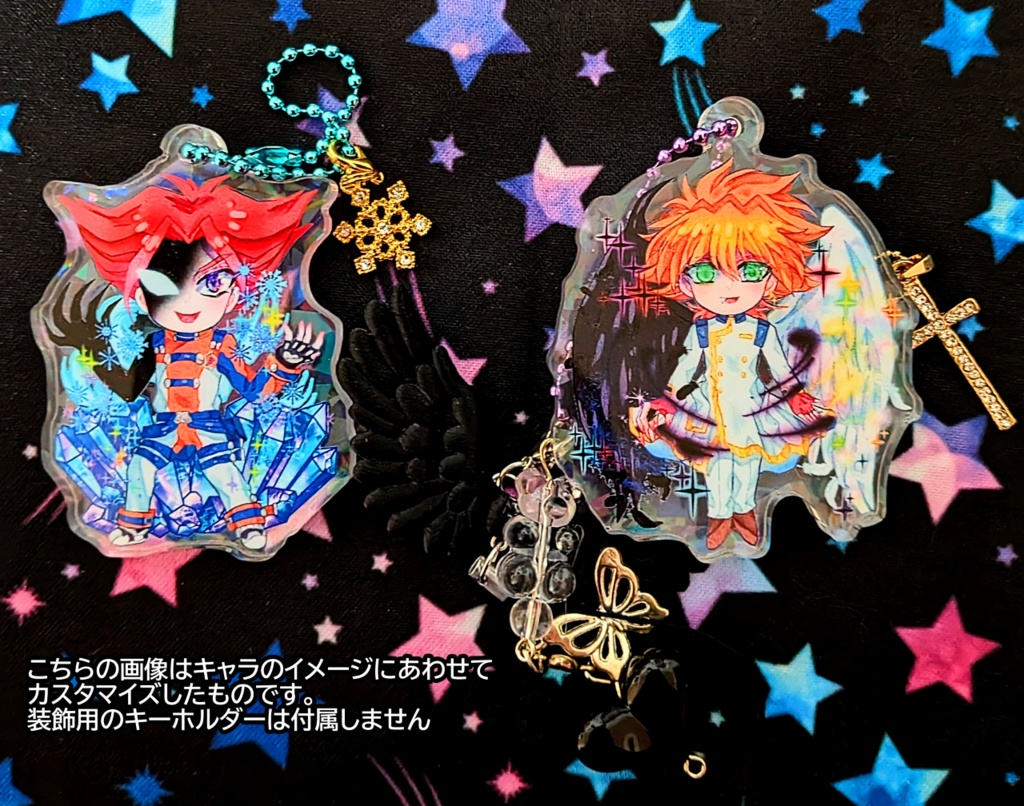 爆ベイキャラ ホログラムアクキー