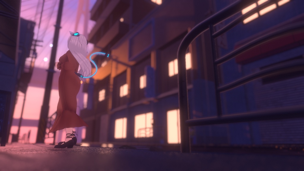 【ますきゃっとぷらす用】らくちん春ワンピ