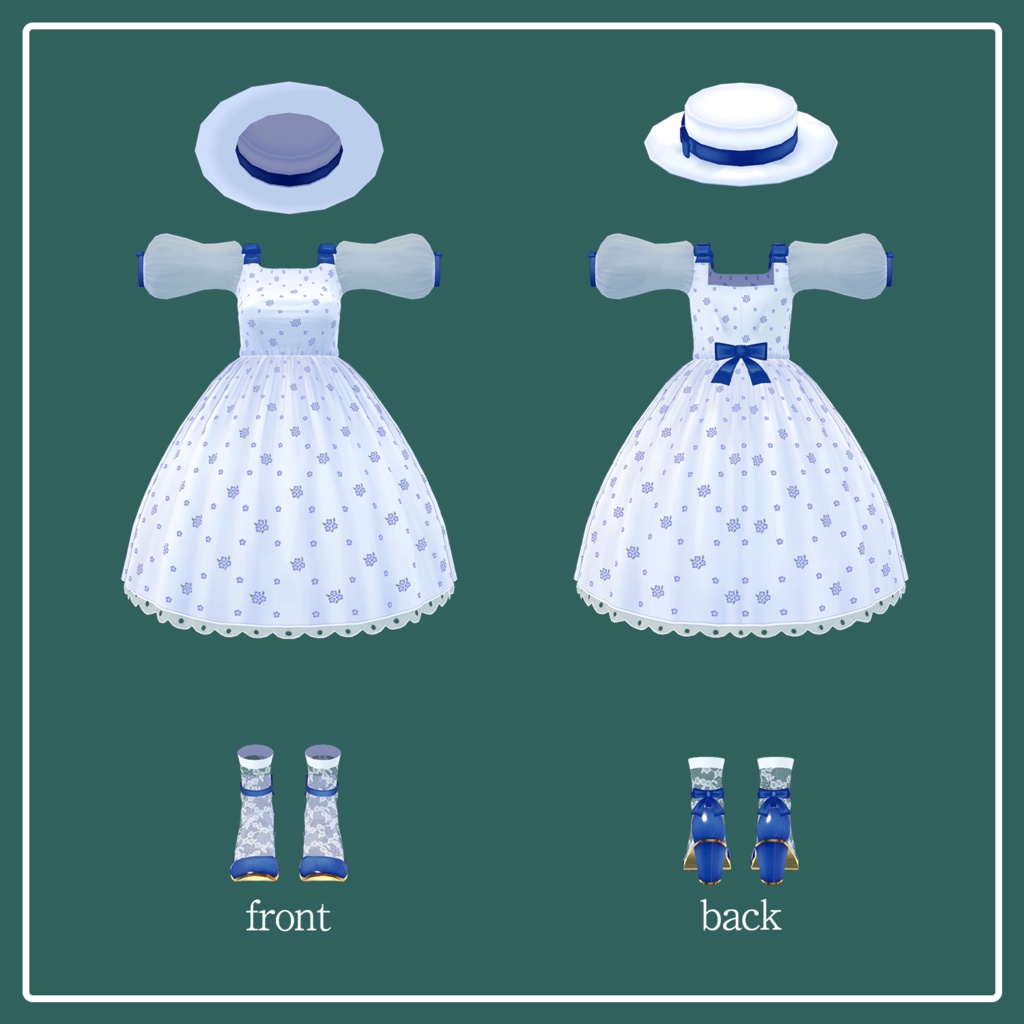 【3アバター対応】秘密の花園