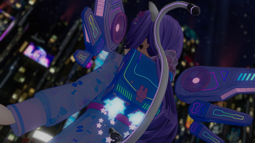 【パーティクル付】ランドセル型飛行ユニット:Fairly Mill Kw-11【EXMASS2024】