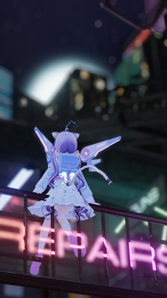 【パーティクル付】ランドセル型飛行ユニット:Fairly Mill Kw-11【EXMASS2024】