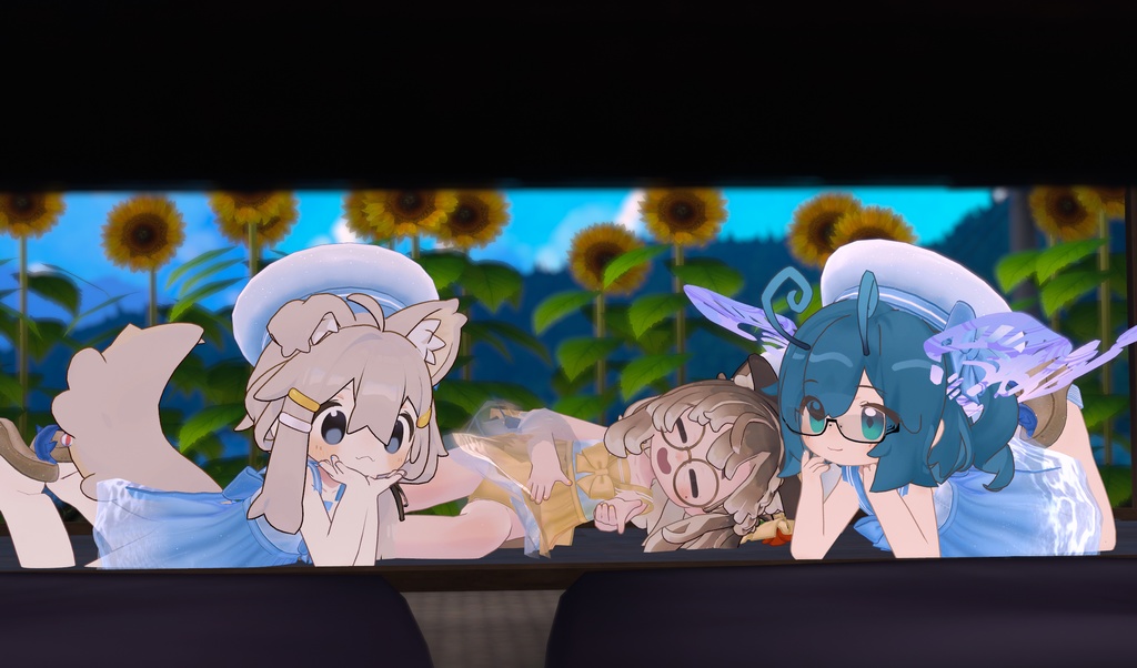 【複数アバター対応】ドルフィンセーラー【水着】