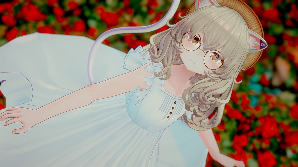 【複数アバター対応】渚のワンピース