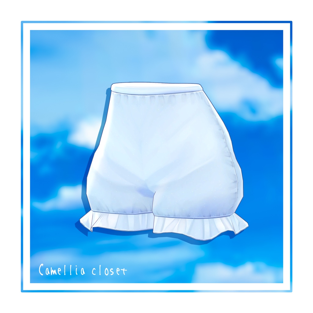 【複数アバター対応】渚のワンピース