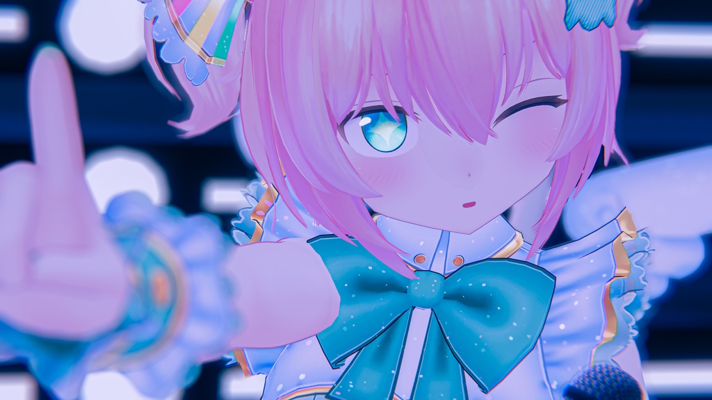 【複数アバター対応】candy pop donut【アイドル衣装】