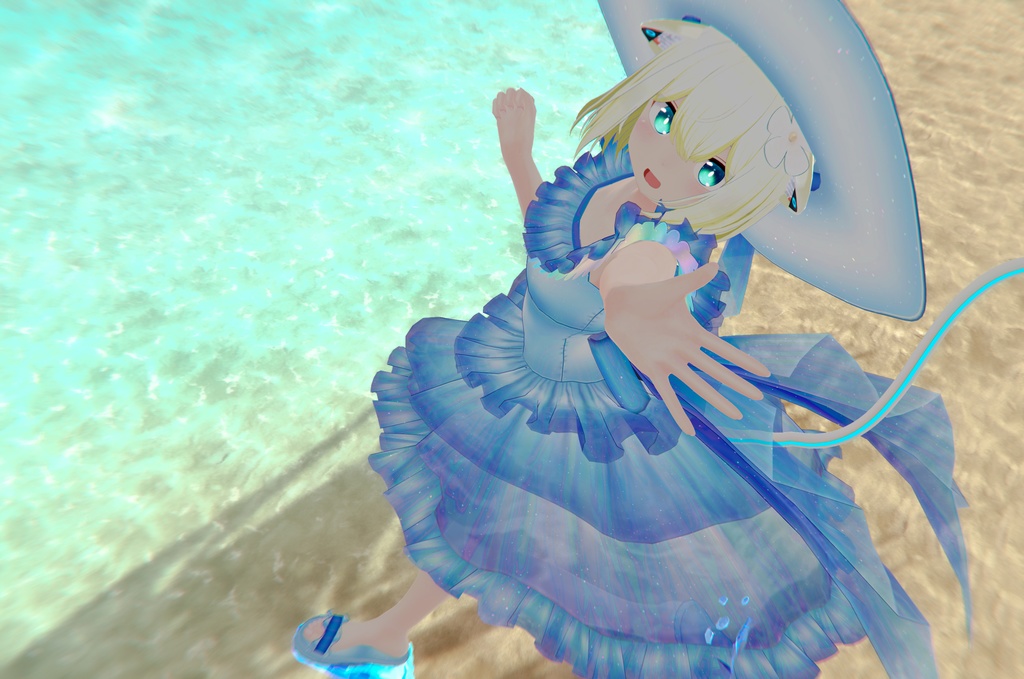 【複数アバター対応】なみのりくらげ