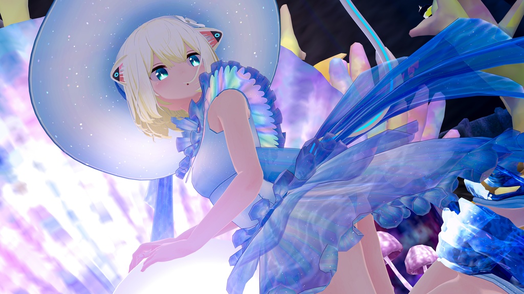 【複数アバター対応】なみのりくらげ