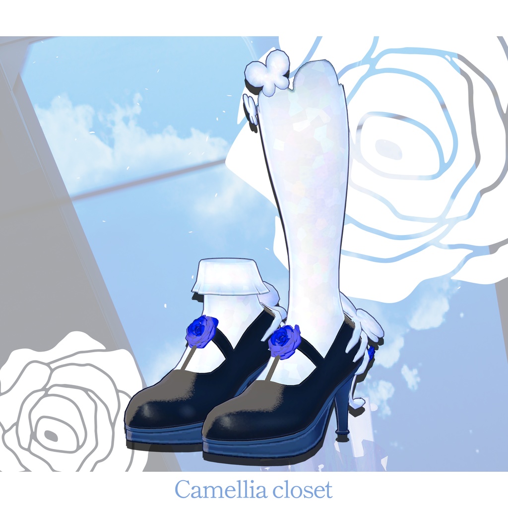 【ますきゃっとぷらす対応】Blue Rose