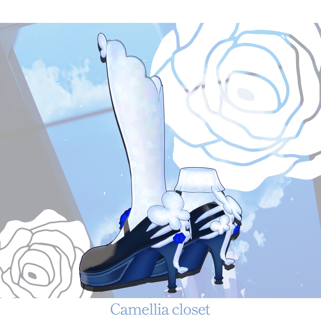 【ますきゃっとぷらす対応】Blue Rose