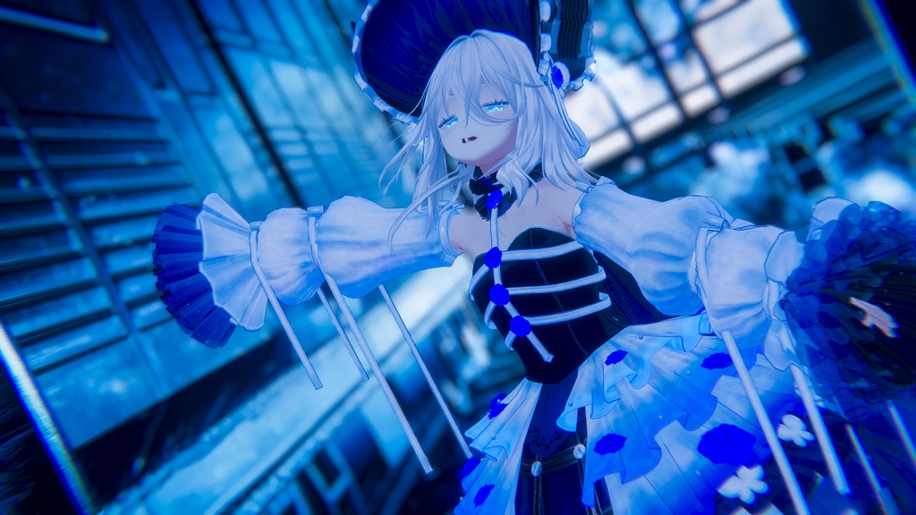 【ますきゃっとぷらす対応】Blue Rose