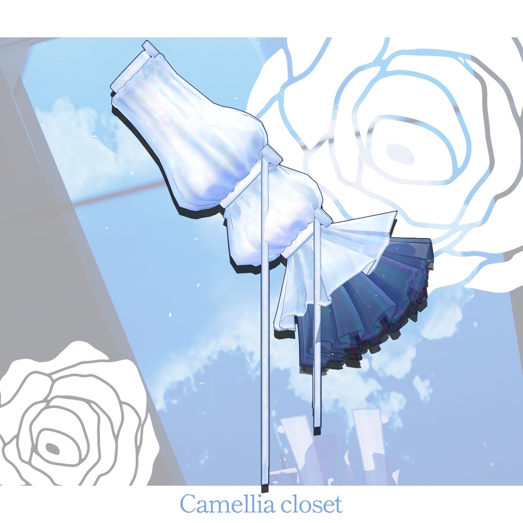 【ますきゃっとぷらす対応】Blue Rose