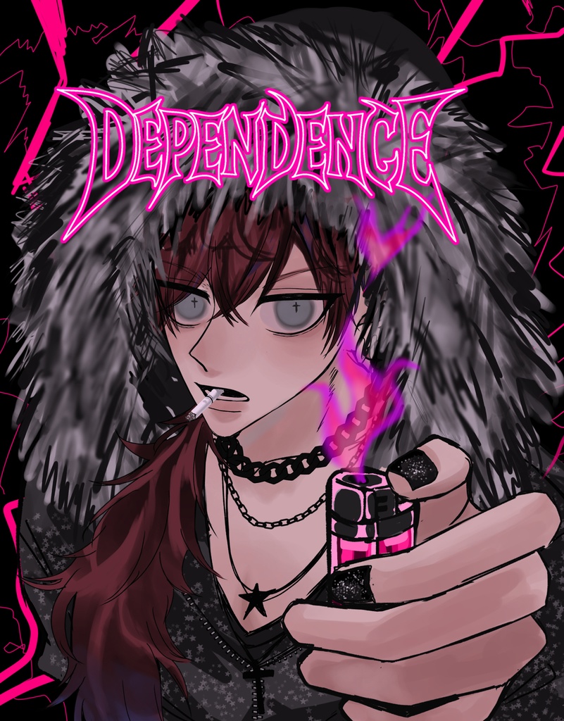 Dependence/せめよんプリ風ポストカードセット