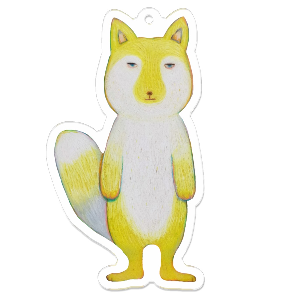 きつねのキーホルダー