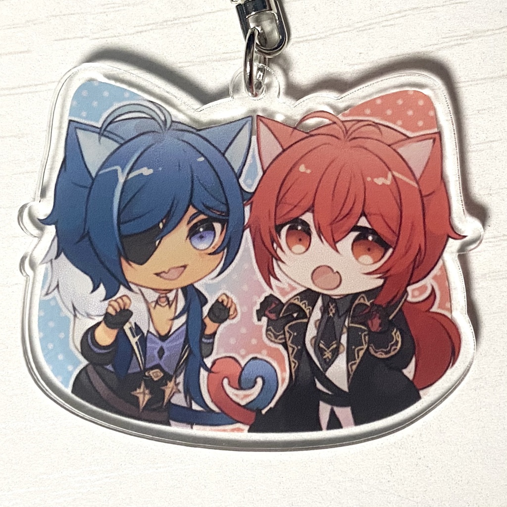 ガイディルねこちゃんアクキー