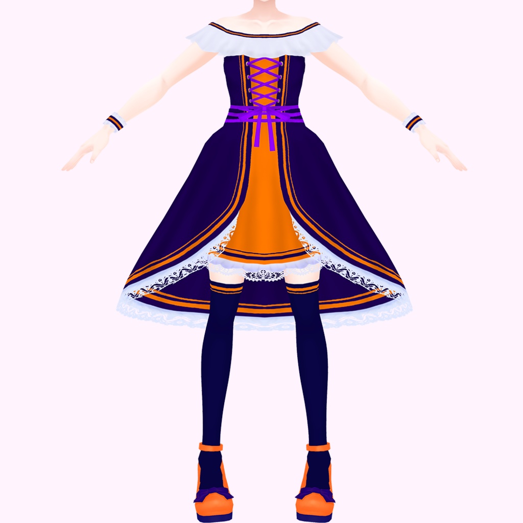 【VRoid】ハーフボイルドウィッチ -Half Boiled Witch-【ハロウィン】