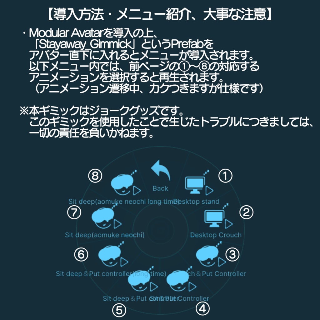 【VRChat】居留守ギミック【MAで簡単導入】