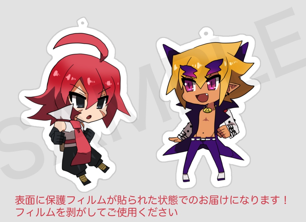 アデル＋アクターレ　アクリルキーホルダー