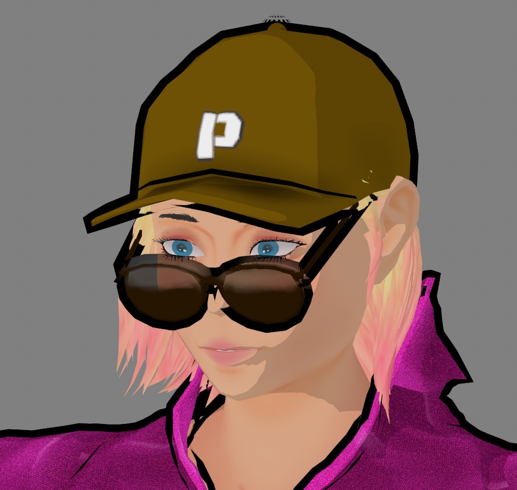 Vtuber用完成品モデル・音跳舞(オトハネマイ)