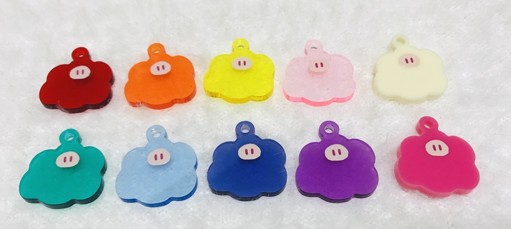 もこもこれくしょんチャーム