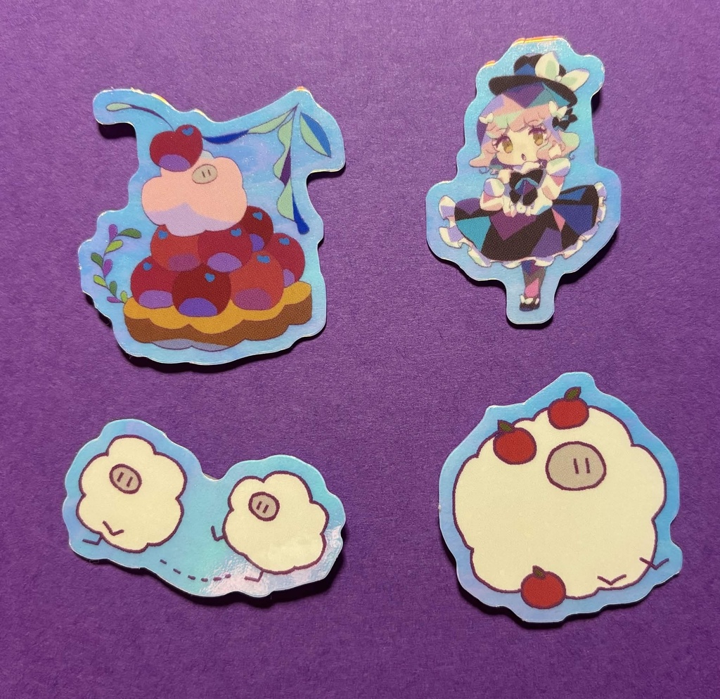 もこもこオーロラシール