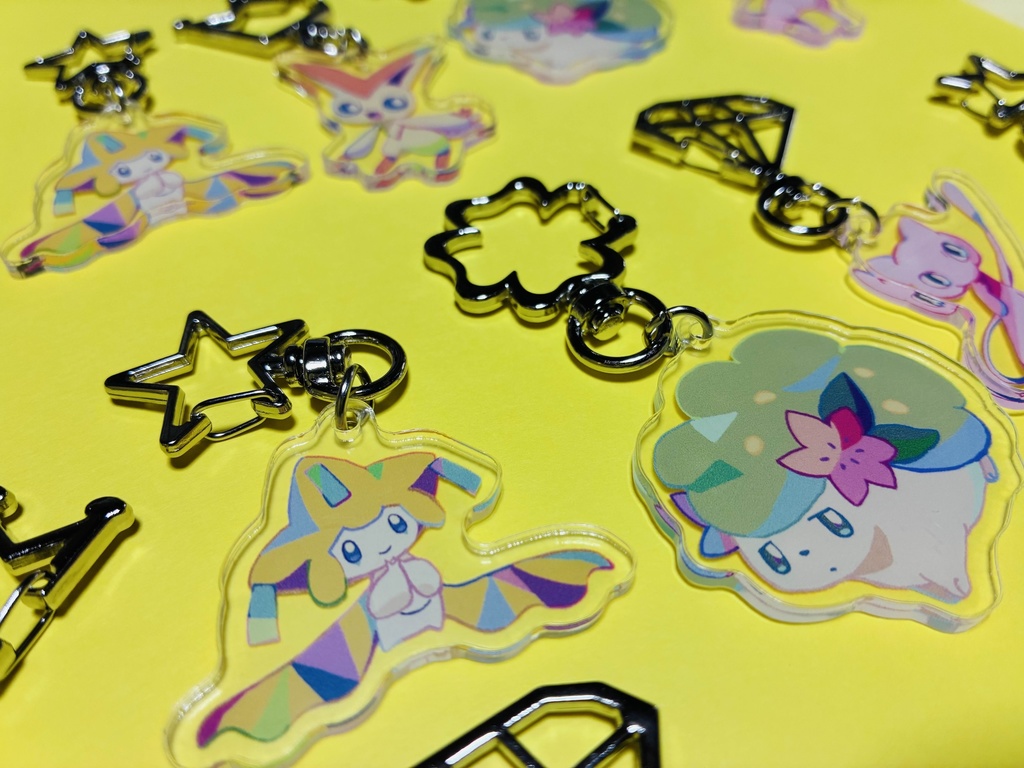 ポケモンアクリルキーホルダー