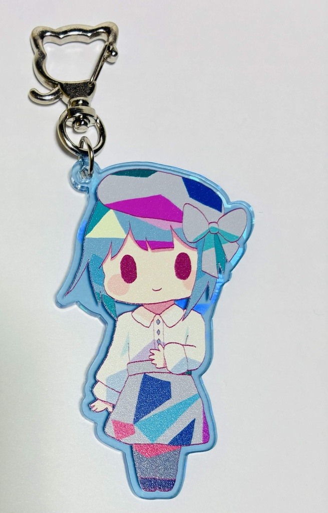 青簾蕣花アクリルキーホルダー