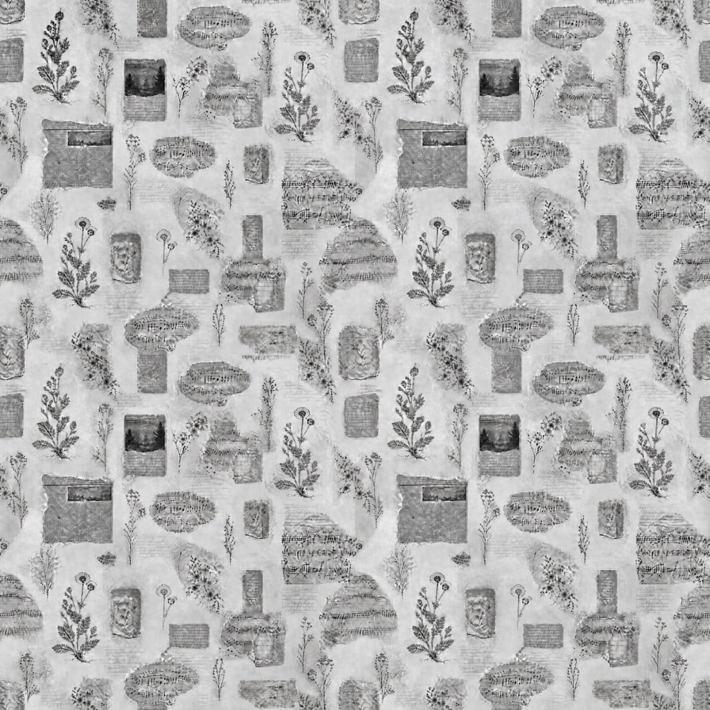 コラージュ風 デジタルペーパー SEAMLESS PATTERN