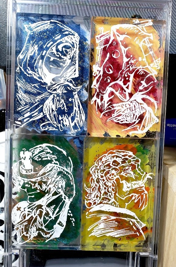 ミニアクリルプレート