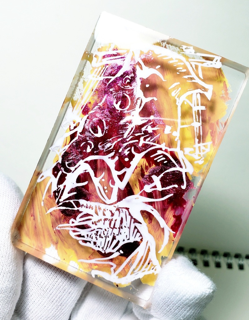 ミニアクリルプレート