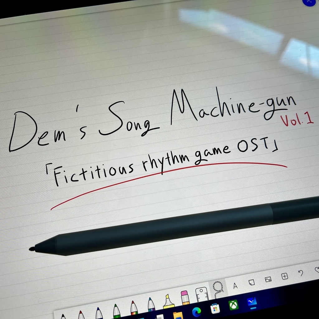 Dem's Song Machine-gun Vol.1 「Fictitious rhythm game OST」