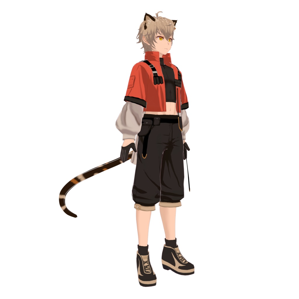 Cat Man/オリジナル3Dモデル