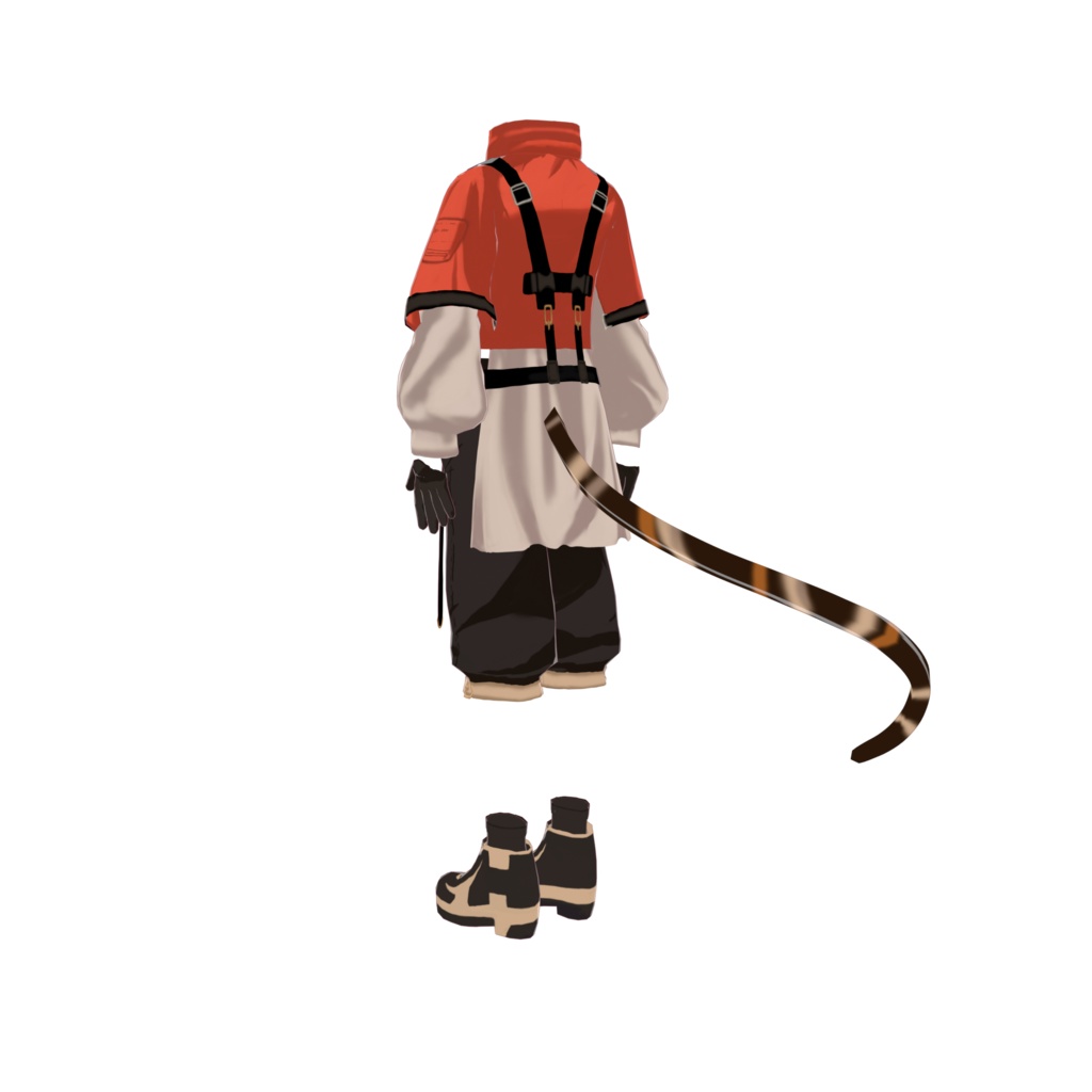 Cat Man Cloth/オリジナル3Dモデル