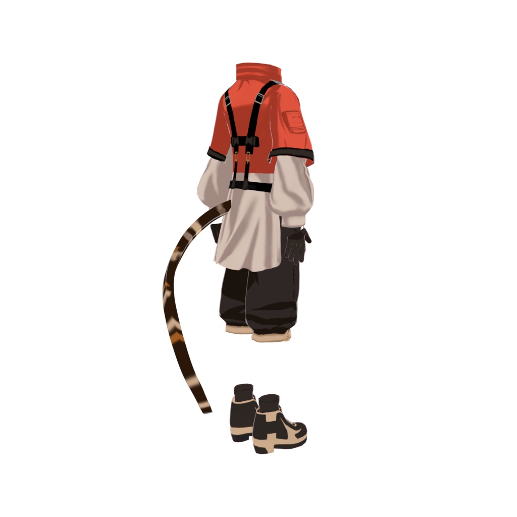 Cat Man Cloth/オリジナル3Dモデル