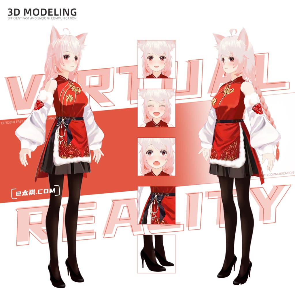 New Year's Suit/オリジナル3Dモデル