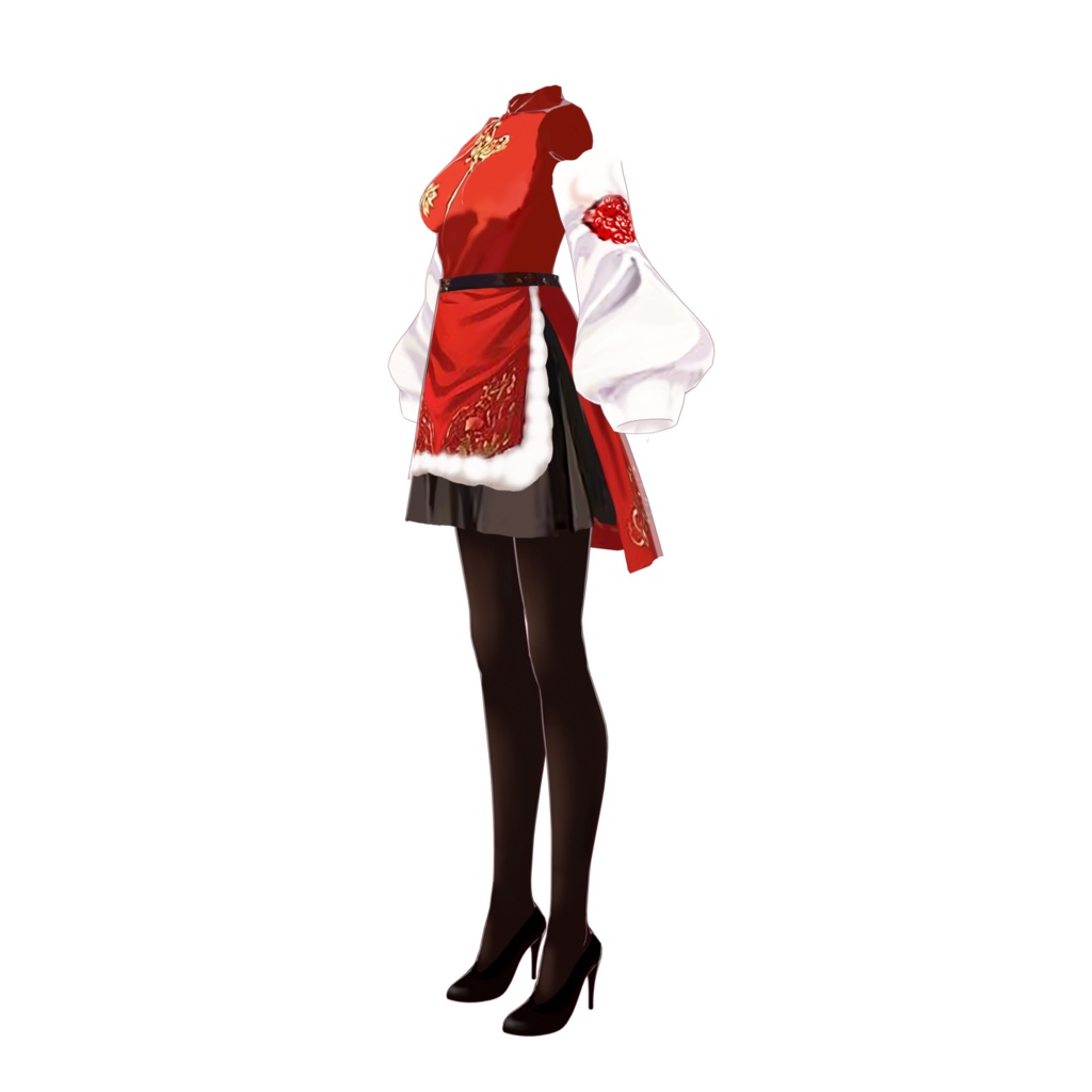 New Year's Clothes/オリジナル3Dモデル