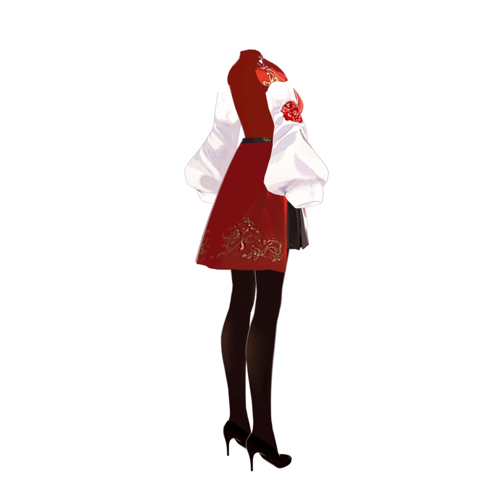 New Year's Clothes/オリジナル3Dモデル