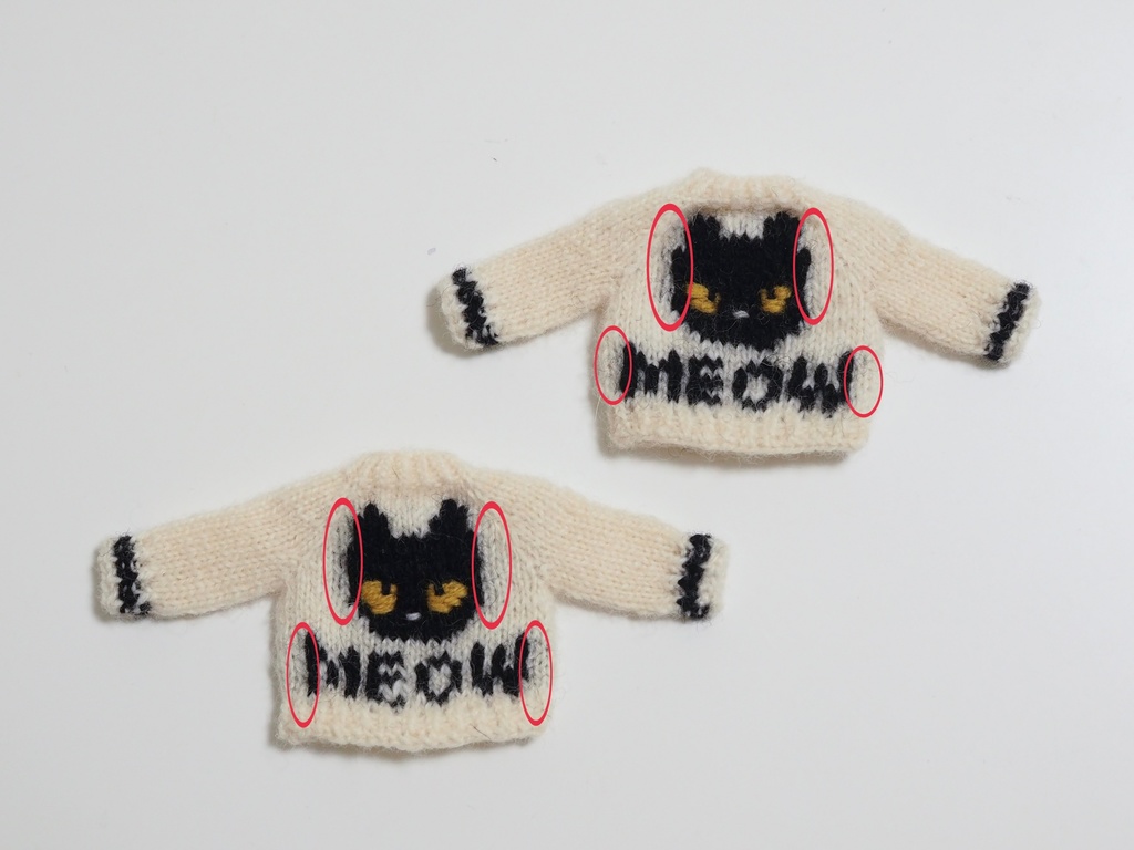 cat sweater