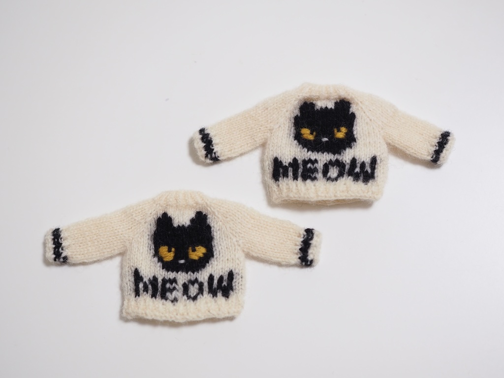 cat sweater