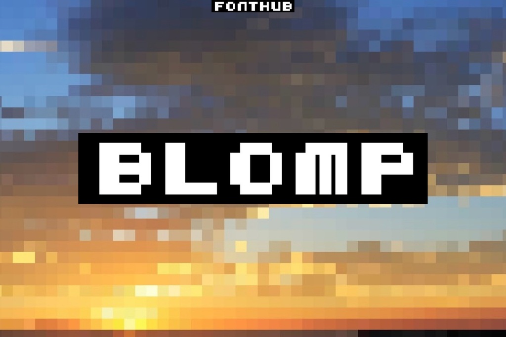 【FontHub】FH-Blomp