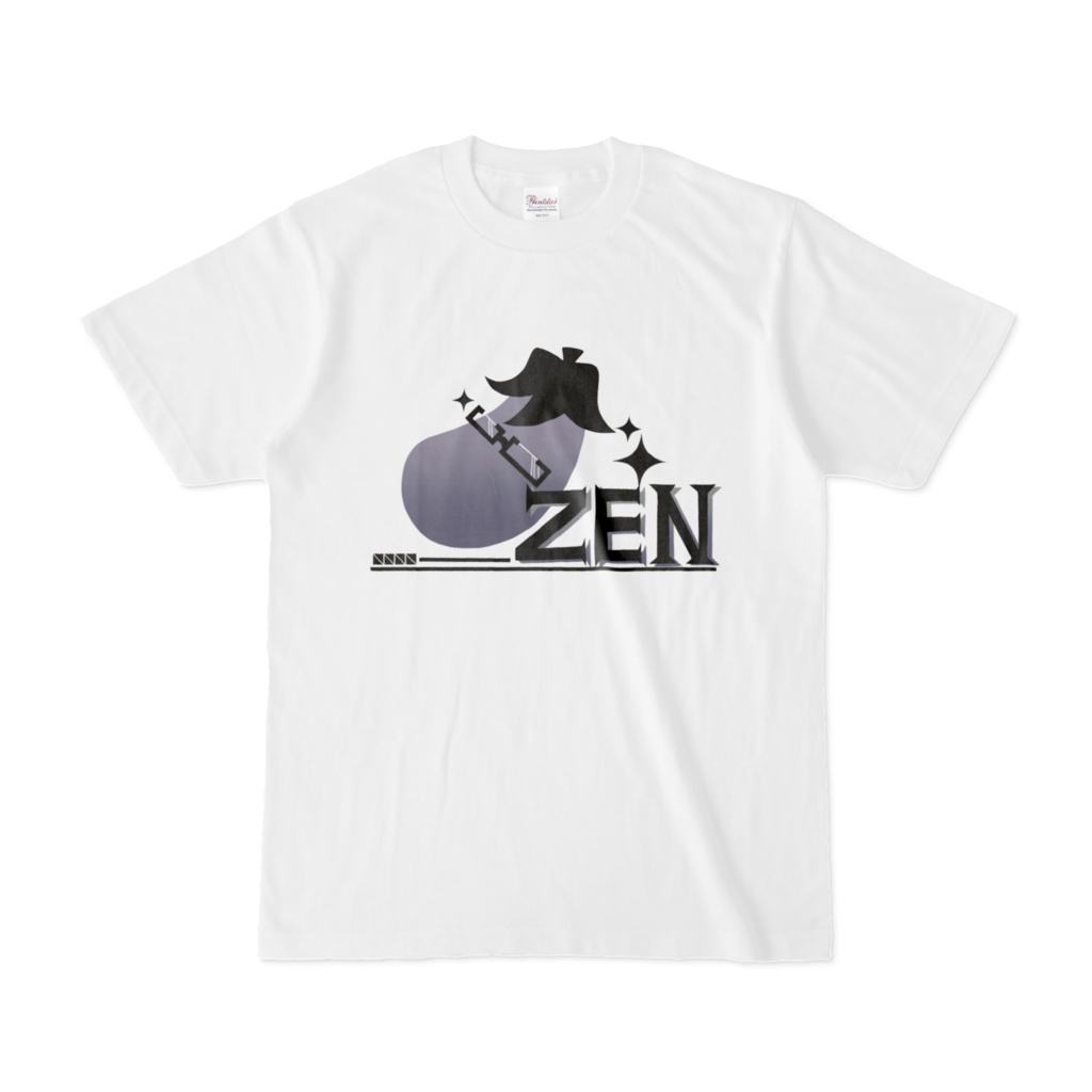 なすZenシャツ 白
