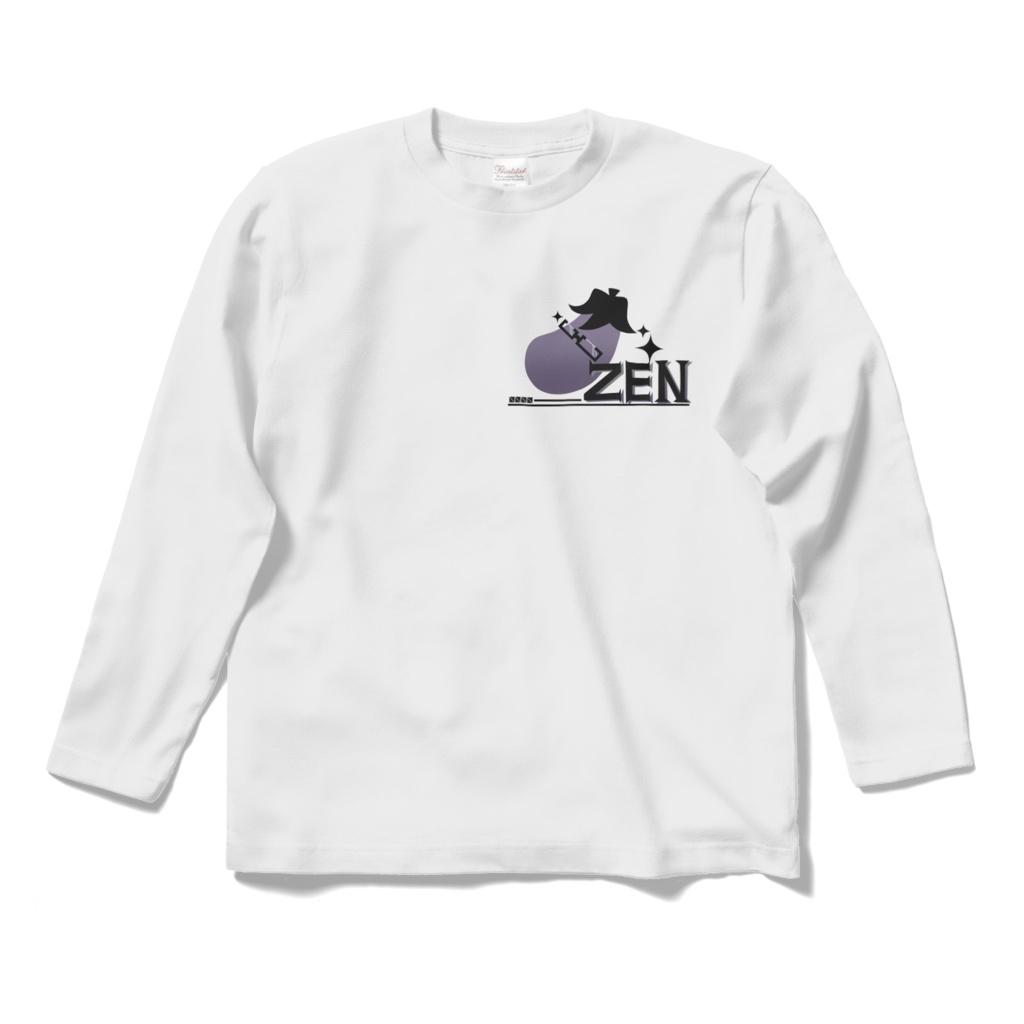 シンプル ロゴロングシャツ