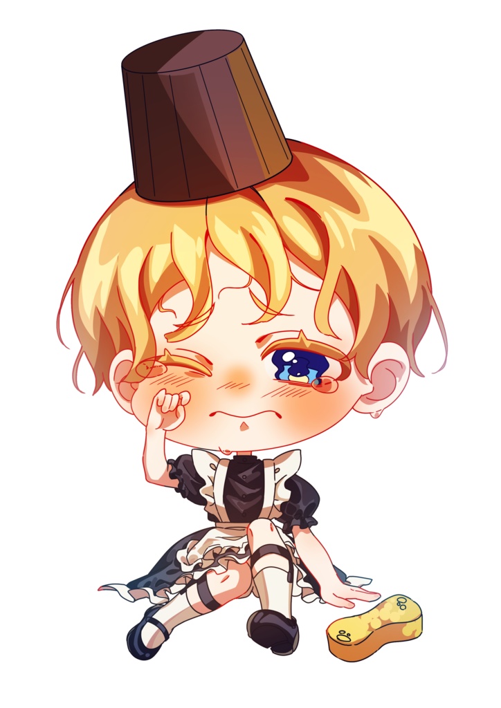 がんばれメイド君!キーホルダー