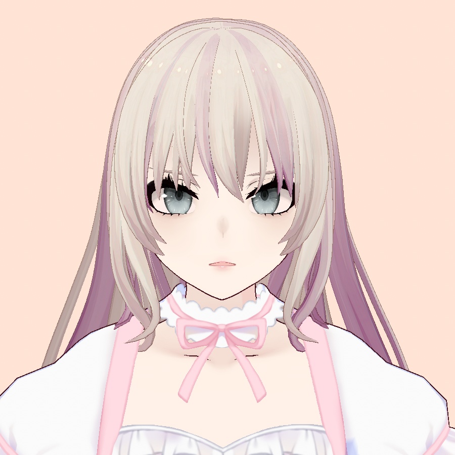 【VRoid / VRM model】もか moka 【オリジナル3Dモデル】