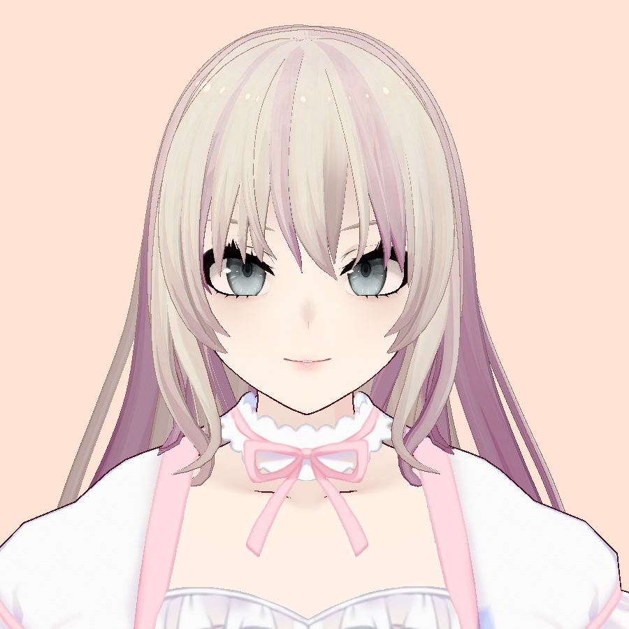 【VRoid / VRM model】もか moka 【オリジナル3Dモデル】